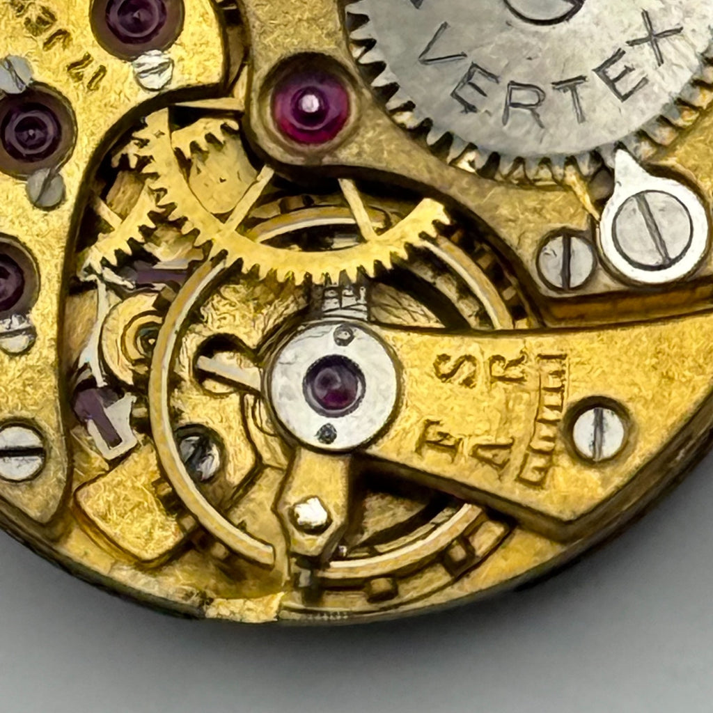 Vertex Revue VWC Watch Movement Swiss 17 Jewels Quality Parts Repair 19.7mm