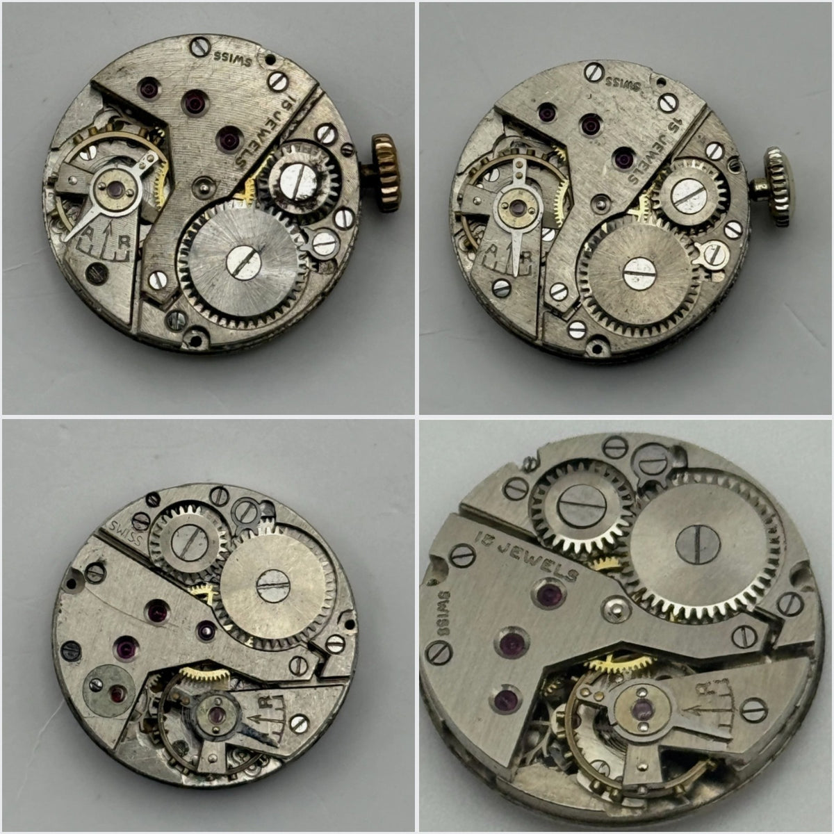 Derby 40 Watch Movement - For Parts / Repair - Select From Available Options