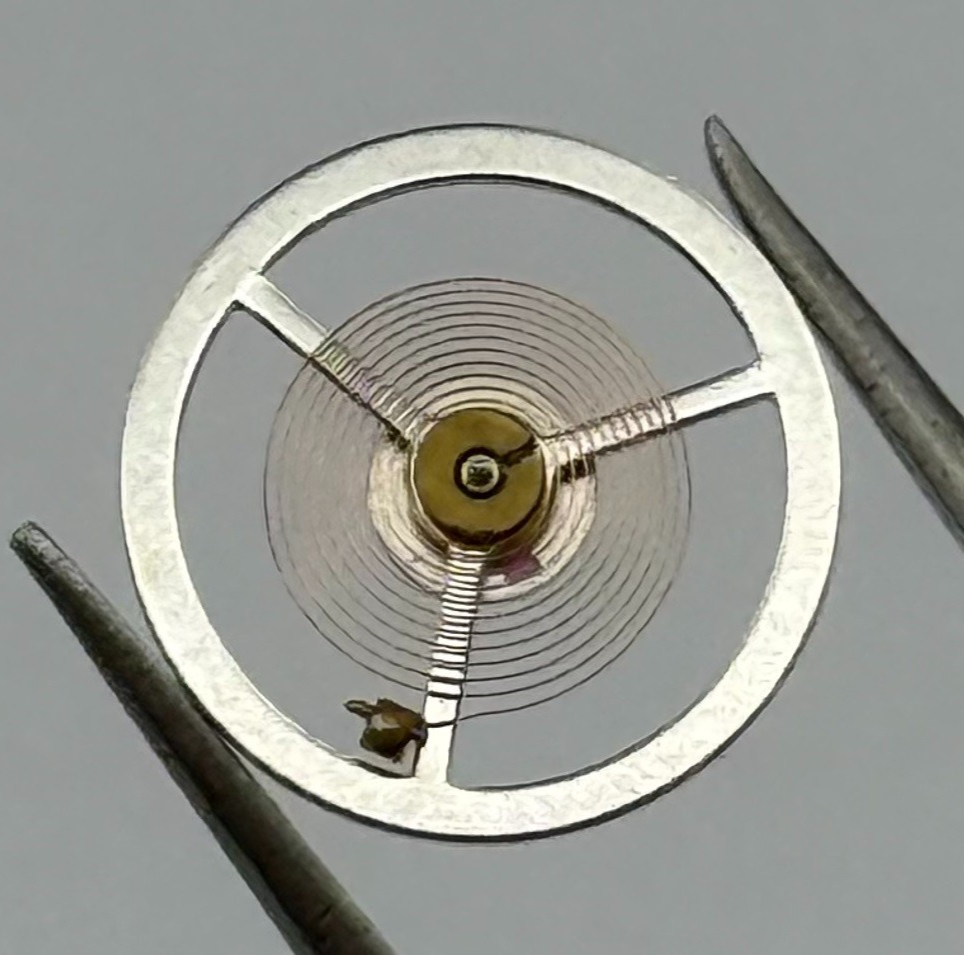 BFG 866 PL Balance Wheel Complete And Spring Renata 65 Watch Movement Parts NOS