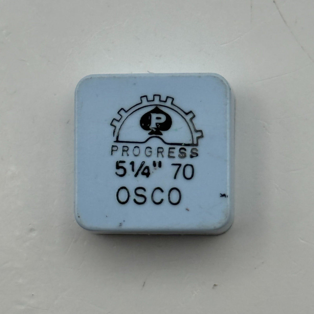 Osco 70 Balance Wheel Complete And Spring 5¼’’ Progress Watch Movement Parts NOS