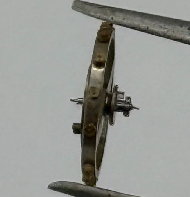 NFT 525 Balance Wheel Complete And Spring 5¼’’’ Renata 123 Watch Movement Parts