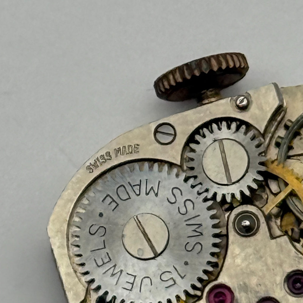 Helvetia 106 Watch Movement General 15J Swiss Manual Wind Parts Repair 12.5mm