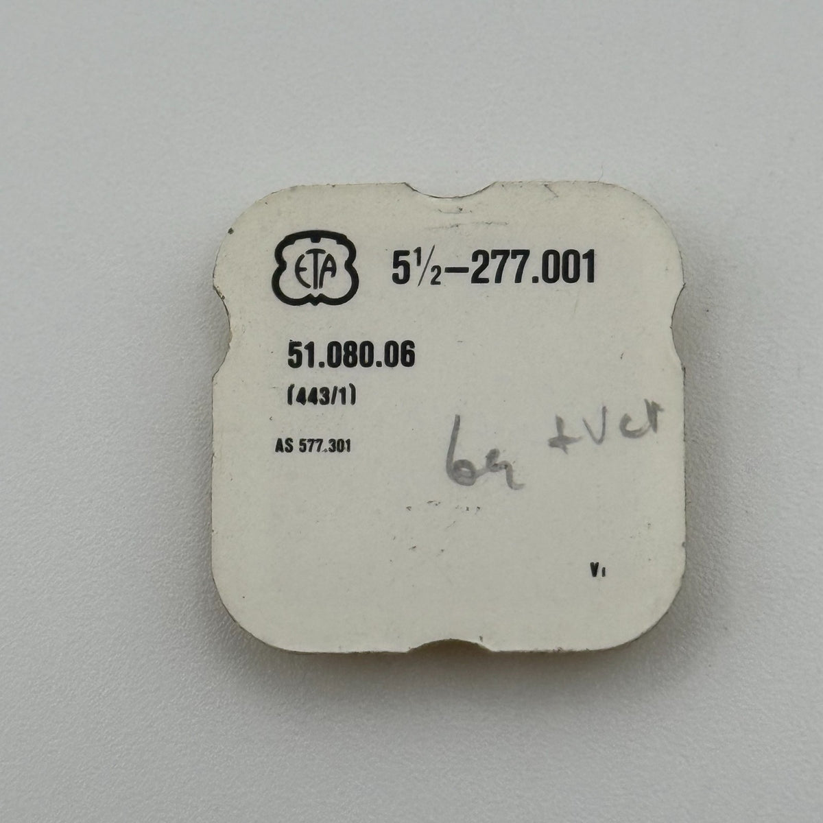 ETA 277.001 Setting Lever - 5 1/2 - 443/1 - New Old Stock - Watch Parts