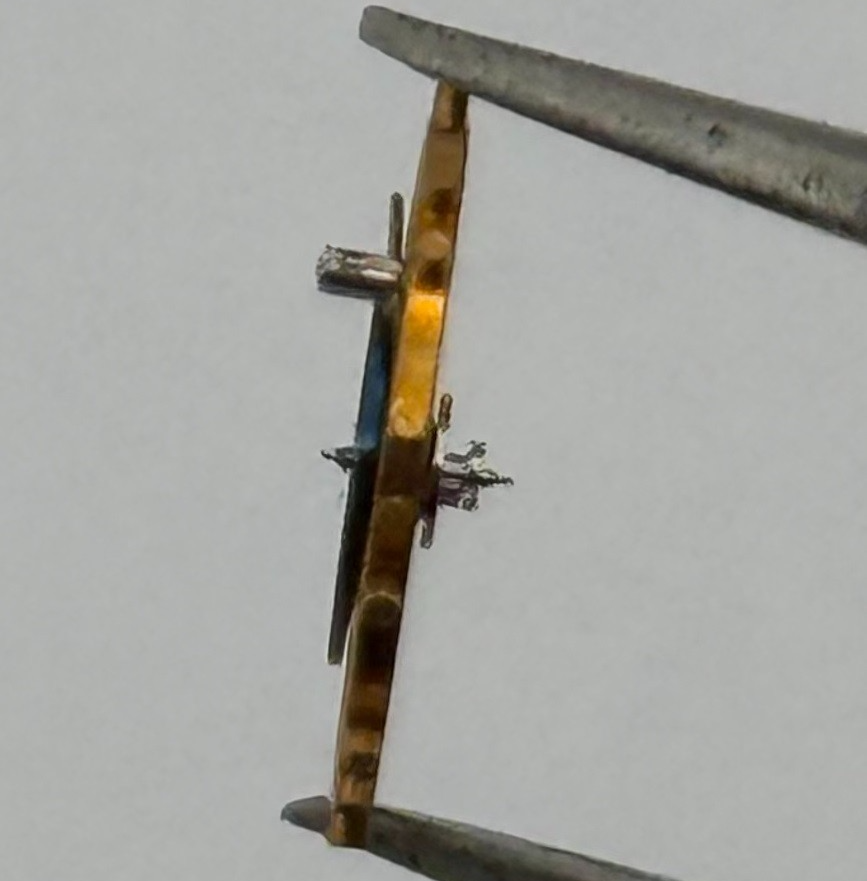 AS 1525 Balance Wheel Complete And Spring Renata 952 M Watch Movement Parts NOS