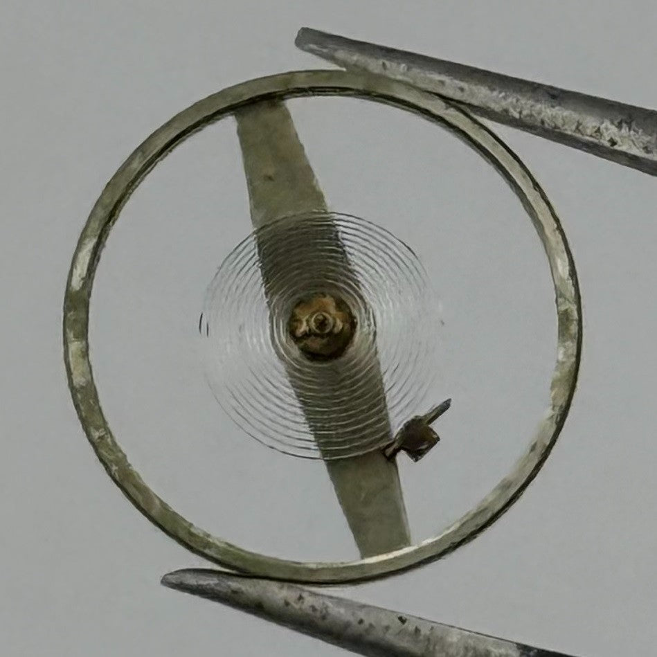 Brac 2001/3 Balance Wheel Complete And Spring Bergeon 139 Watch Movement Parts