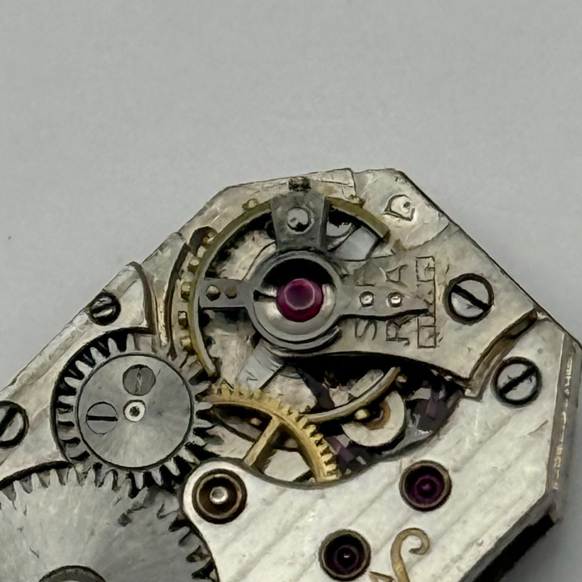 Switana 201 Watch Movement Swiss 15 Jewels Manual Wind Parts Repair 12.7mm