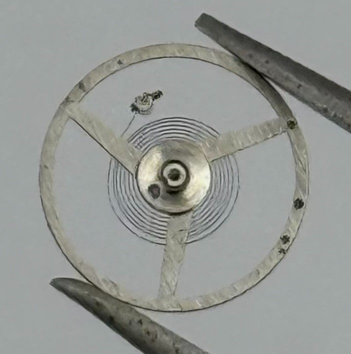 FHF 34-21 Balance Wheel Complete And Spring Renata 1640 Watch Movement Parts NOS