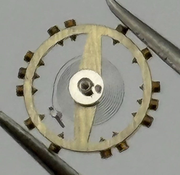 AS 976 1012 Balance Wheel Complete And Spring Renata 532 M Watch Movement Parts