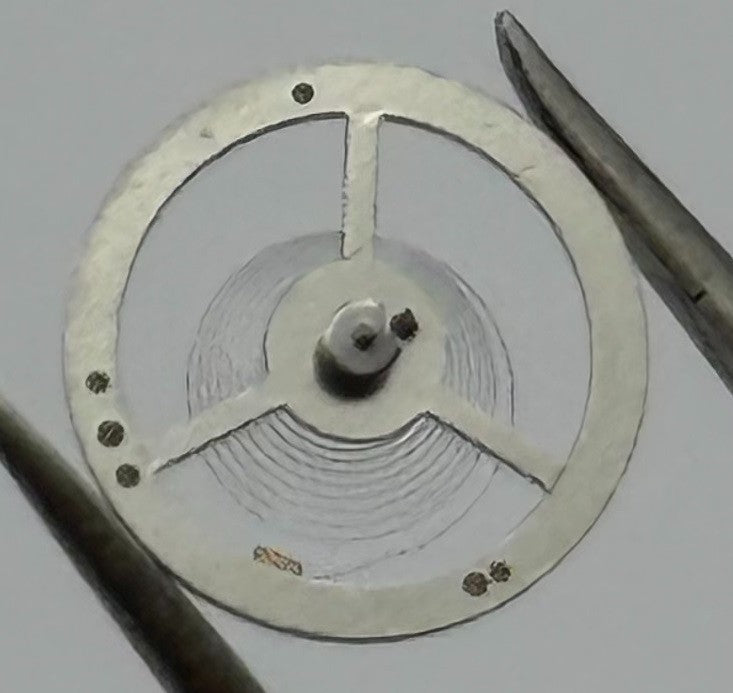 EB 8320 8321 8330 Balance Wheel Complete And Spring 6¾’’’ Watch Movement Parts