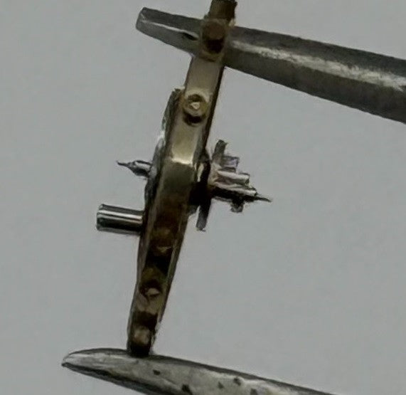 Peseux 140 290 Balance Wheel Complete And Spring Renata 277 Watch Movement Parts