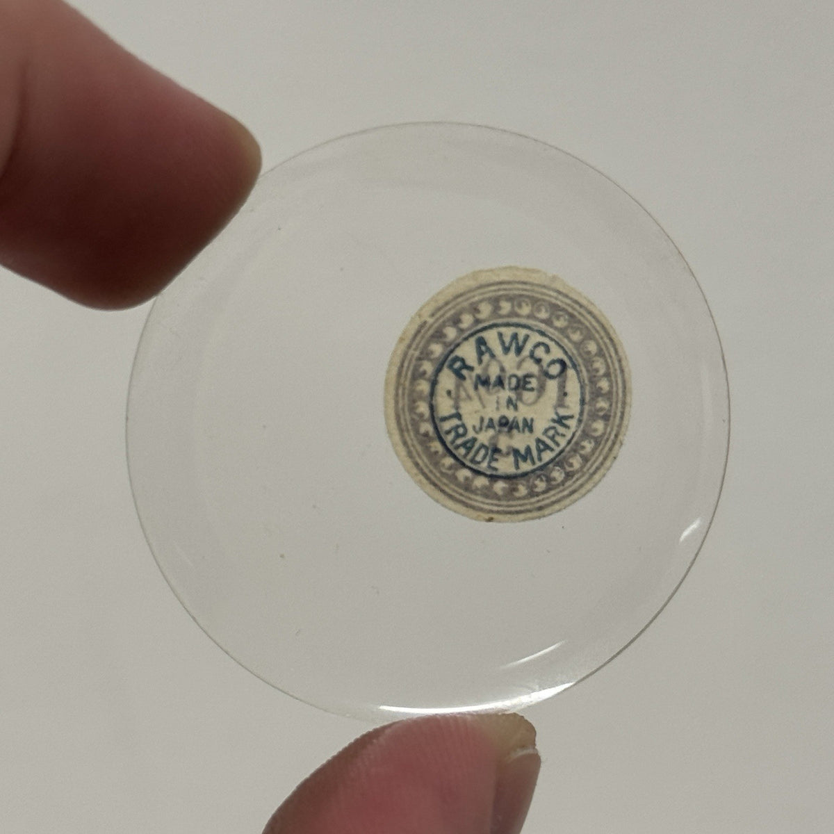 40mm Pocket Watch Glass / Crystal - 16 0/4 - 5 - 2.2mm Height - Rawco - Antique
