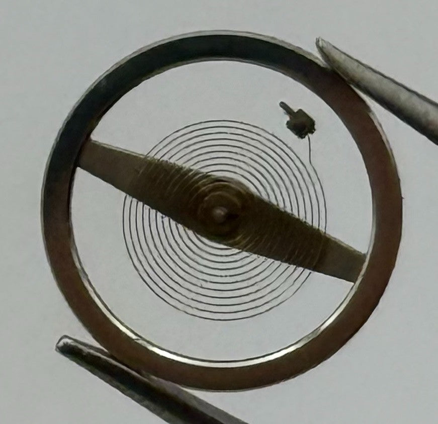 RL 6213 Balance Wheel Complete And Spring 10½’’’ Watch Movement Parts NOS