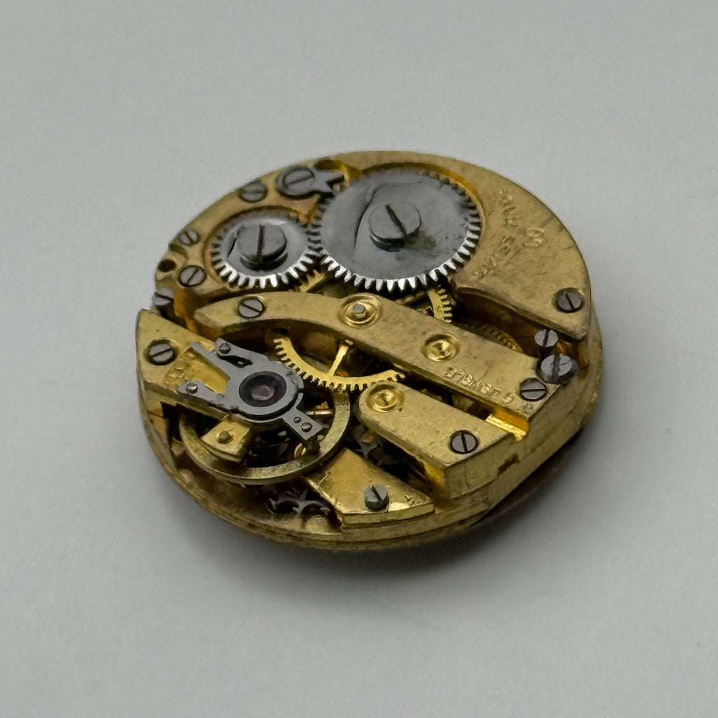 Claridge Watch Movement Shockproof Swiss Cylinder MOP Dial Parts Repair 19.5mm
