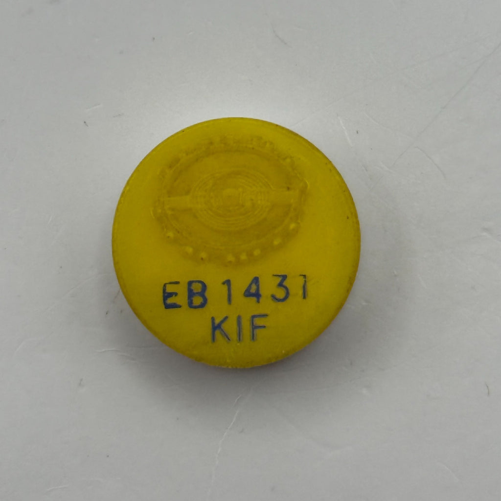 EB 1431 KIF Balance Wheel Complete And Spring Watch Movement Parts NOS