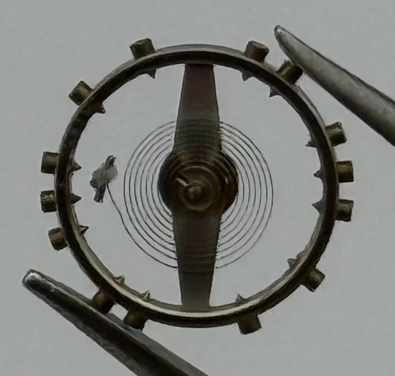 FEF 270 Balance Wheel Complete And Spring 5¼’’’ Renata 173 Watch Movement Parts