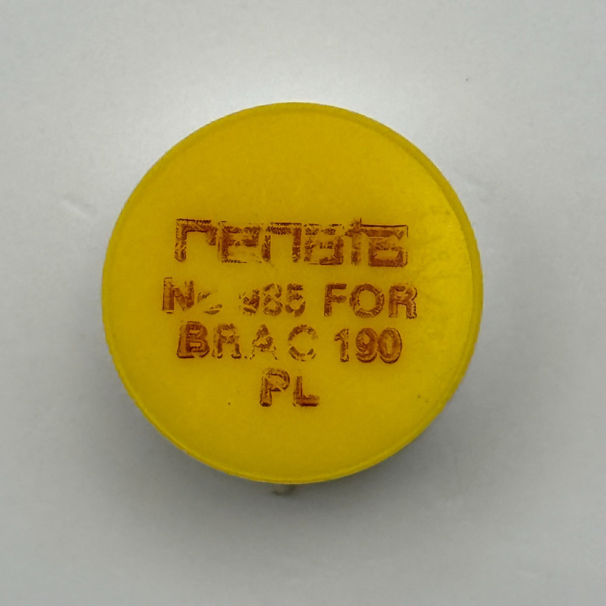 Brac 190 Balance Wheel Complete And Spring Renata 985 Watch Movement Parts NOS