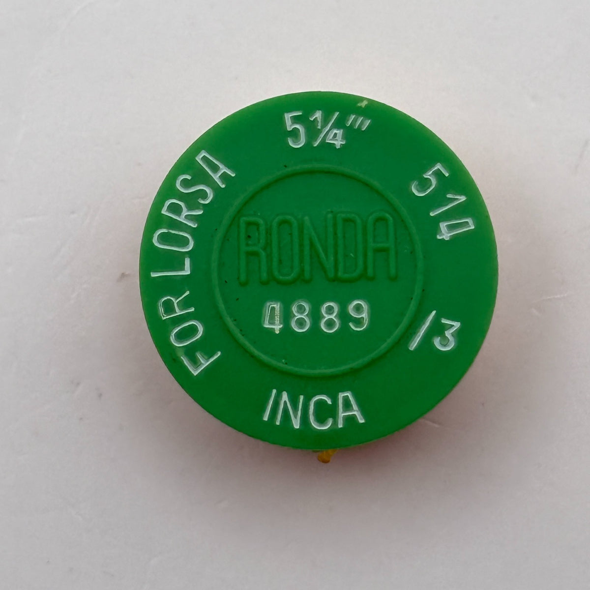 Lorsa 514 Balance Wheel Complete And Spring 5¼’’’ 4889 /3 Watch Movement Parts
