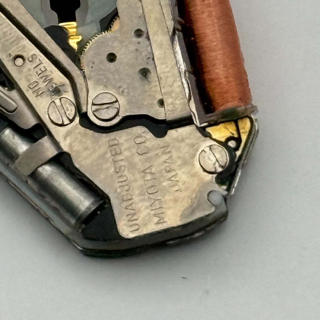 Miyota 2035 Watch Movement Quartz Japan Untested Parts Repair Spares 15.3mm