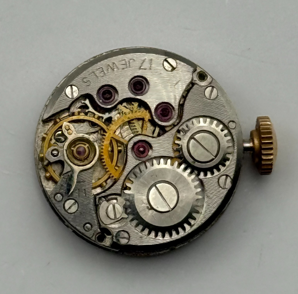 Exacta IMP Soviet Watch Movement 17 Jewels Vintage Parts Repair 15.9mm