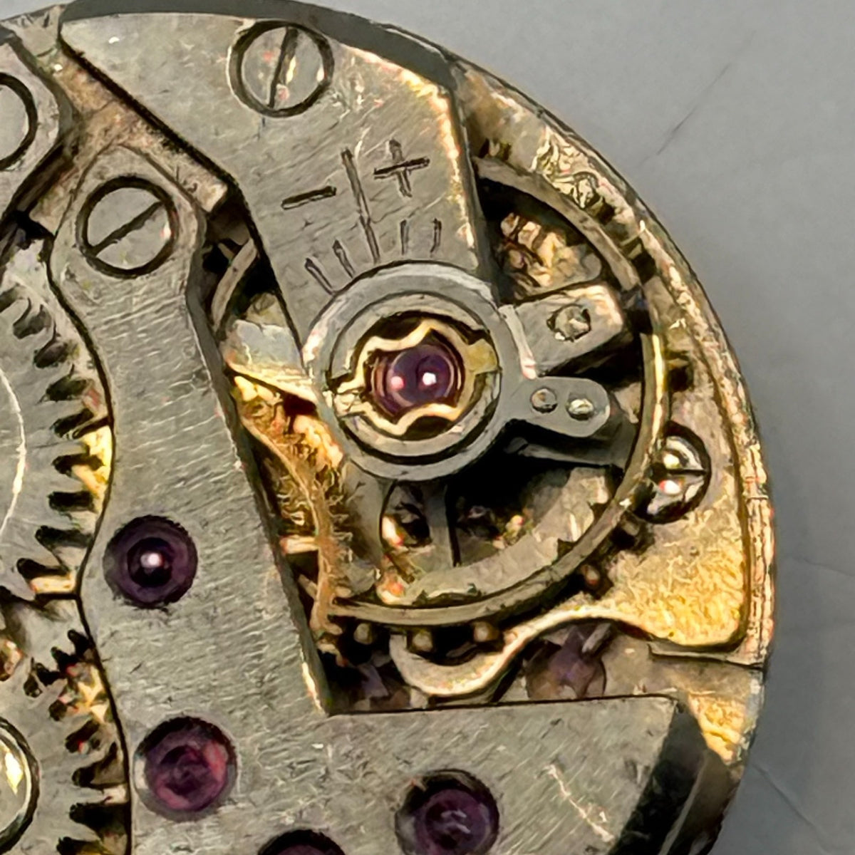 FHF 34 Watch Movement Rotary Ladies 17 Jewel Swiss Manual Wind Parts Repair 17mm