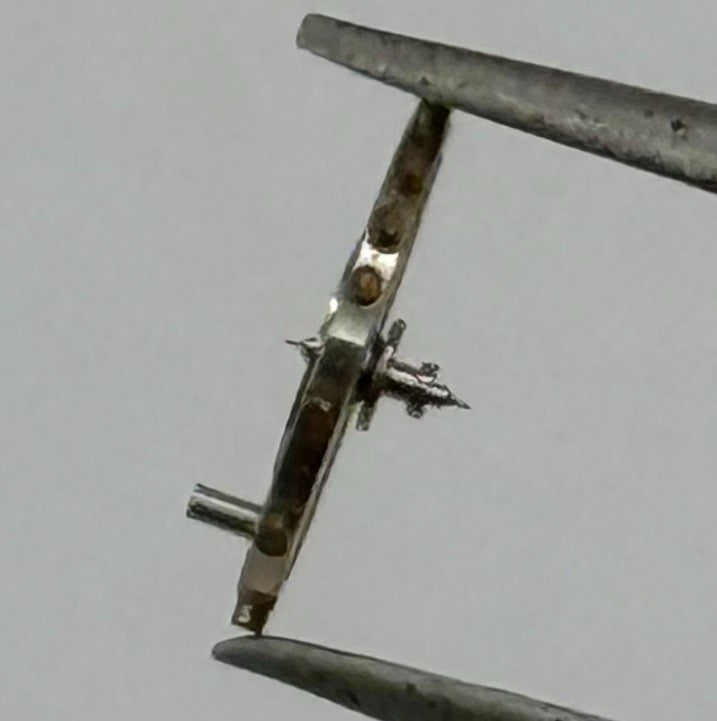 ETA 2410 Balance Wheel Complete And Spring 6¾’’’ 1059 M Watch Movement Parts NOS