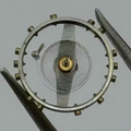 MST 349 Balance Wheel Complete And Spring 5¼’’’ Renata 256 Watch Movement Parts