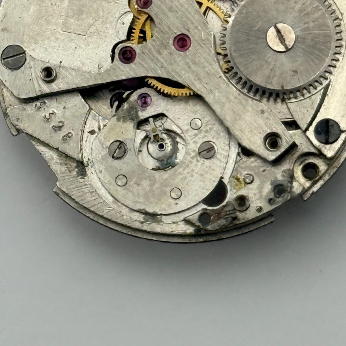 Soviet Watch Movement Manual Wind Vintage Parts Repair 26.5mm
