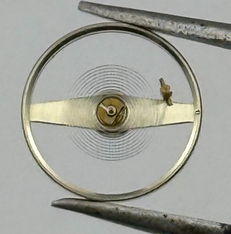 Oris 670 672 Balance Wheel Complete And Spring 8¾’’’ 5246 Watch Movement Parts