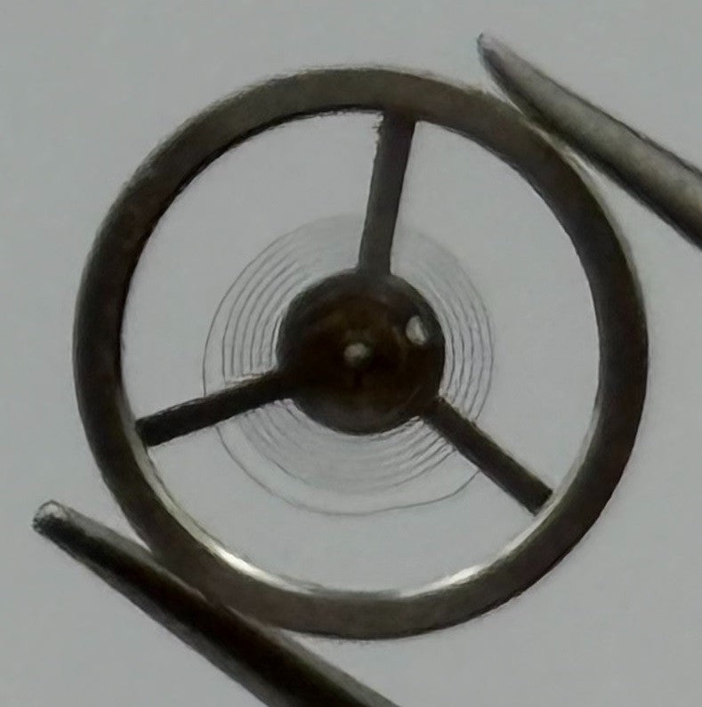 EB 8320 8321 8330 Balance Wheel Complete And Spring 6¾’’’ Watch Movement Parts
