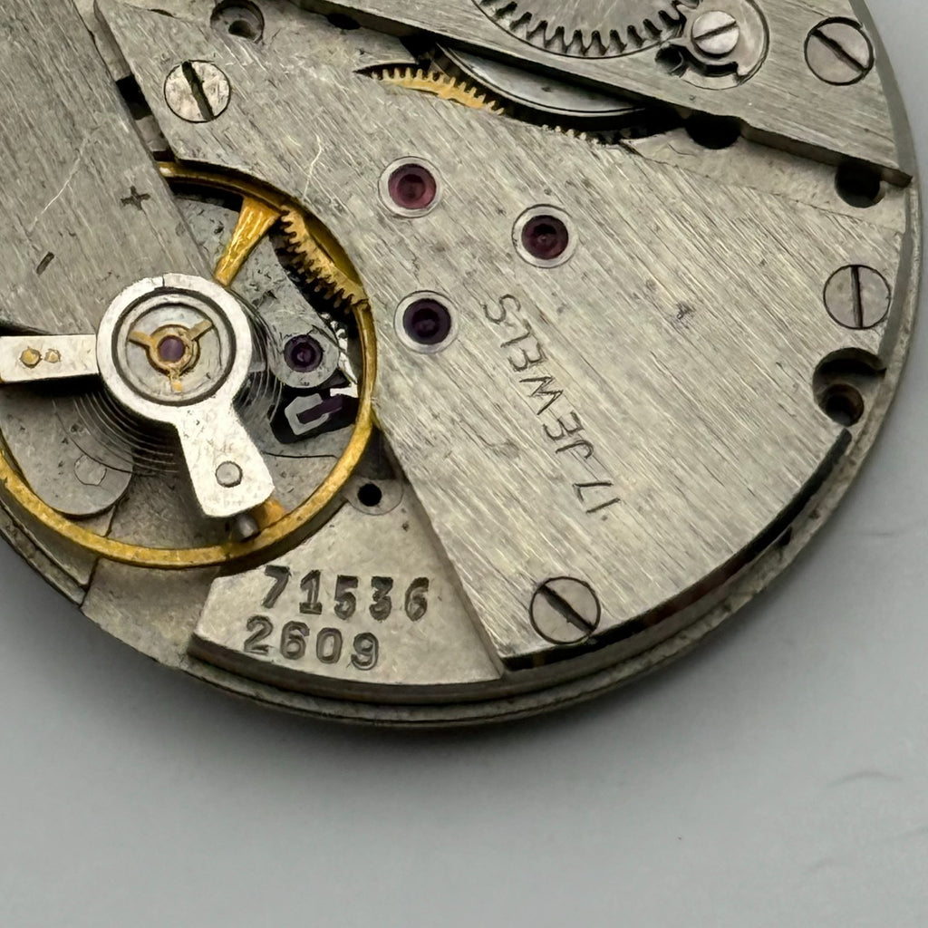 Poljot 2609 Watch Movement Soviet 17 Jewels Manual Wind Parts Repair 26.5mm