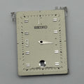 Seiko 7N39-8A78 Watch Dial Rectangular Japan Vintage Spare Parts Repair 20.7mm