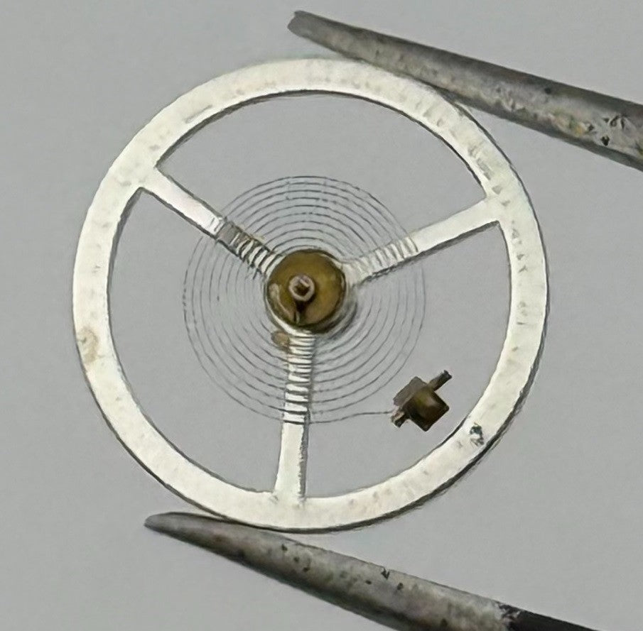 Brac 300 Balance Wheel Complete And Spring 10½’’’ 5137 Watch Movement Parts NOS