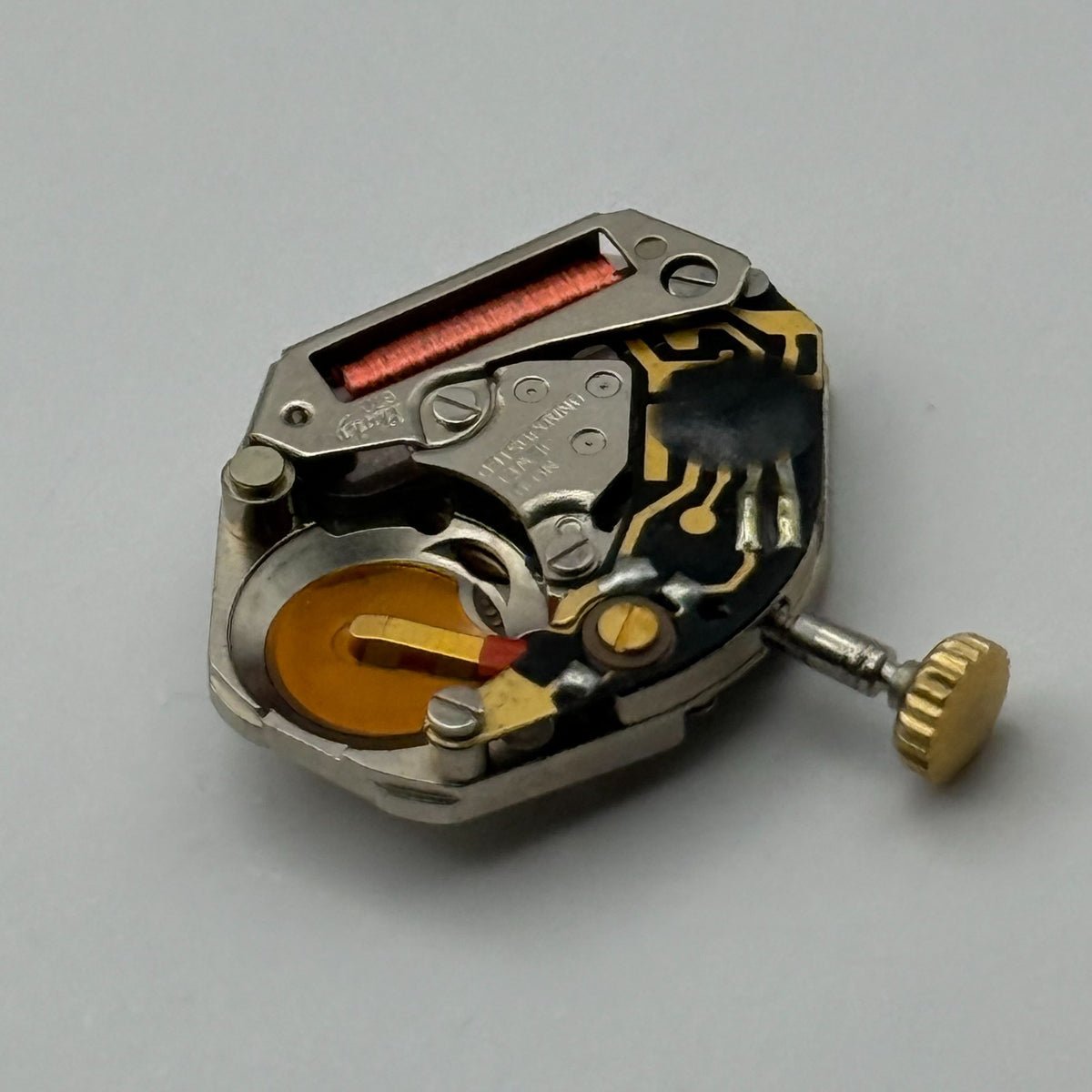Harley 672 Watch Movement Quartz Swiss Untested Parts Repair Spares 15.3mm