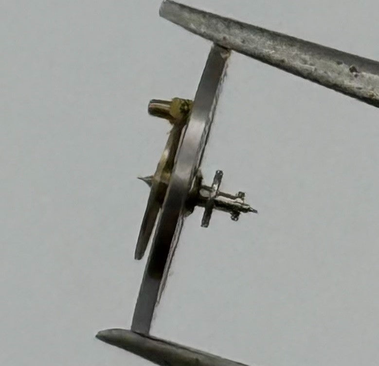 Brac 2081 Balance Wheel Complete And Spring 8¾’’’ 1038 Watch Movement Parts NOS