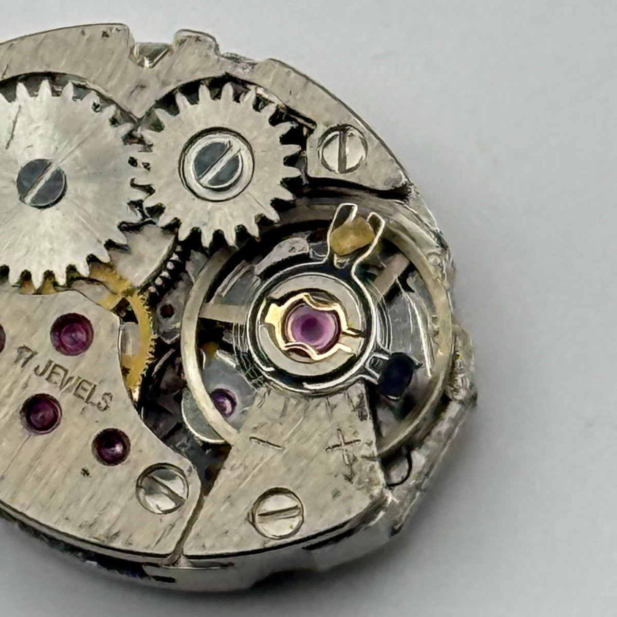 ETA 277-001 Watch Movement Everite 17 Jewels Swiss Manual Wind Parts 12.9mm