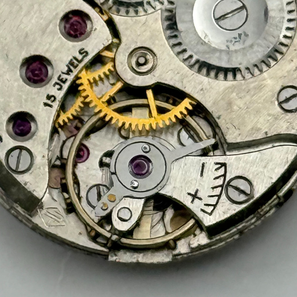 Revue 78 Watch Movement Limit 15 Jewels Swiss Manual Wind Parts Repair 19.7mm
