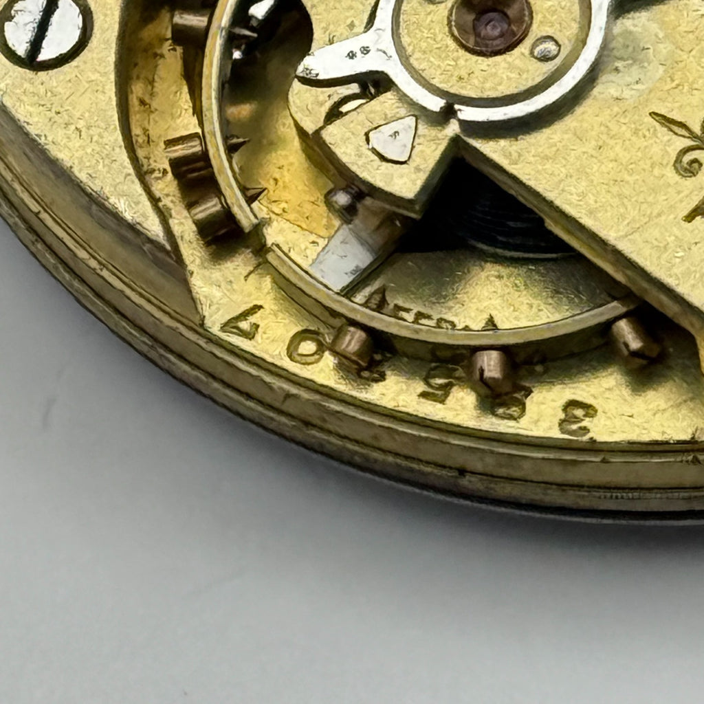 IWC Peerless Pocket Watch Movement Open Face High Grade S&Co Parts 39.9mm