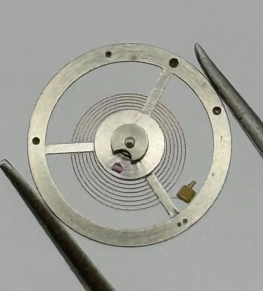 Brac 190 Balance Wheel Complete And Spring 12’’’ 4521 Watch Movement Parts NOS