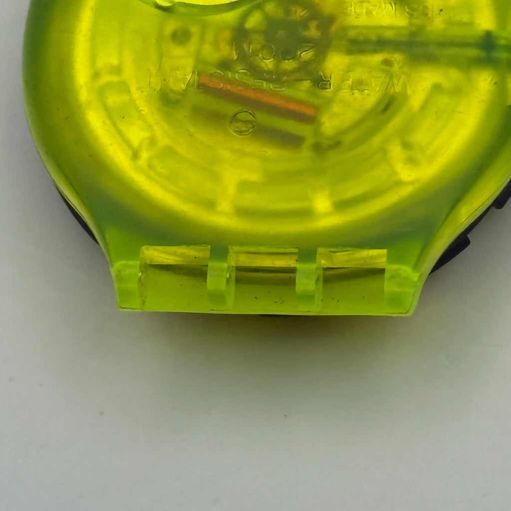 Vintage Swatch Scuba 200 Watch SDJ100 Coming Tide 1992 ETA Quartz 40mm Parts 