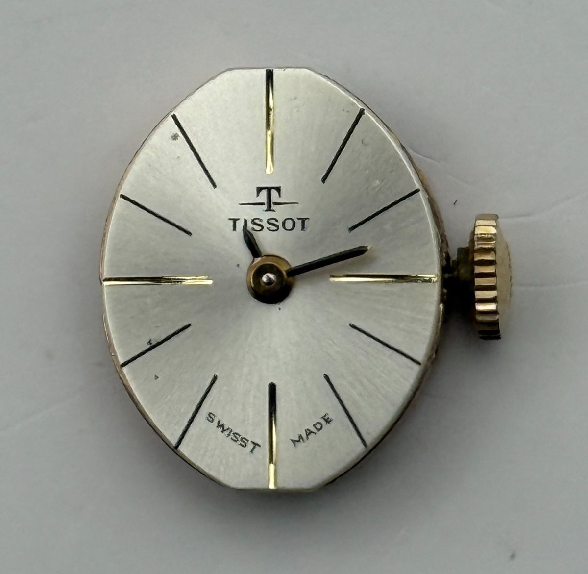 Tissot 530 Watch Movement 17 Jewels Unadjusted Swiss Manual Wind Parts 13mm