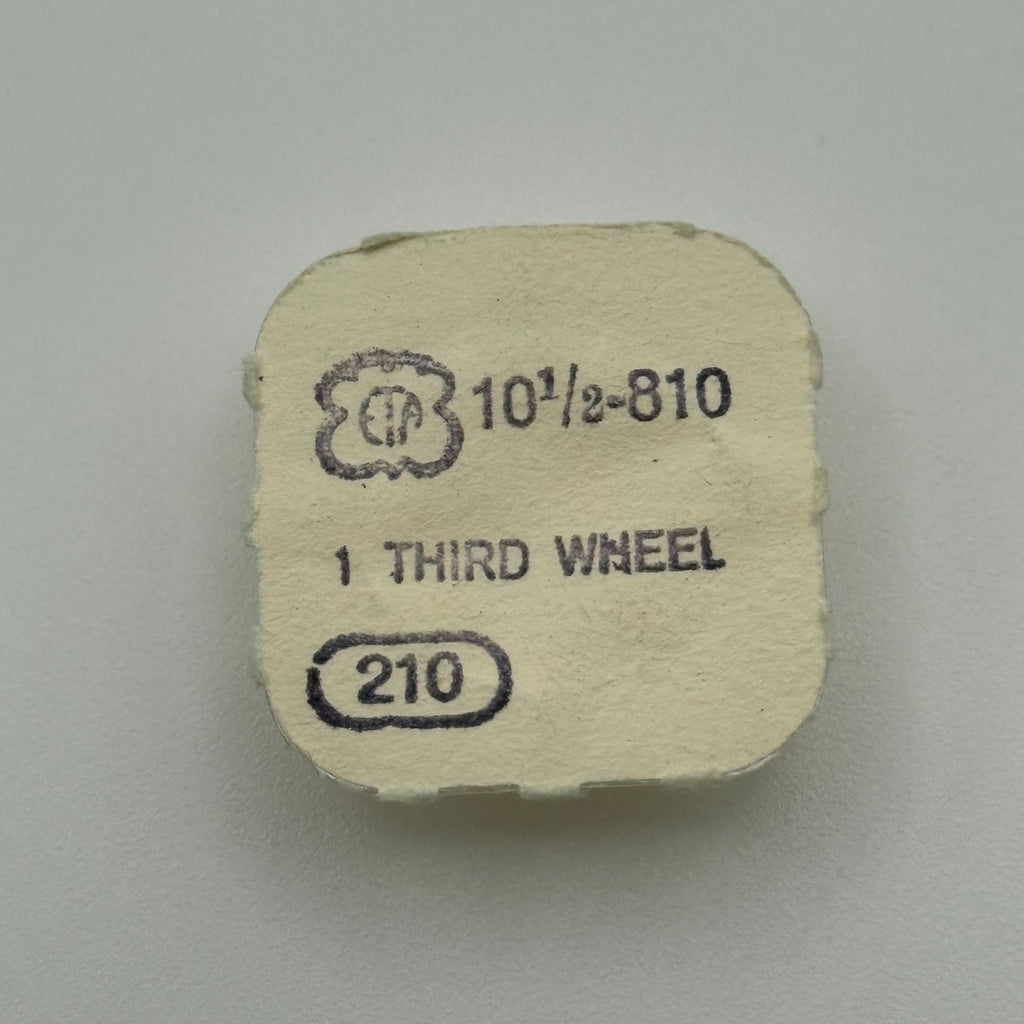ETA 810 Third Wheel - 10 1/2 - 210 - New Old Stock - Watch Parts