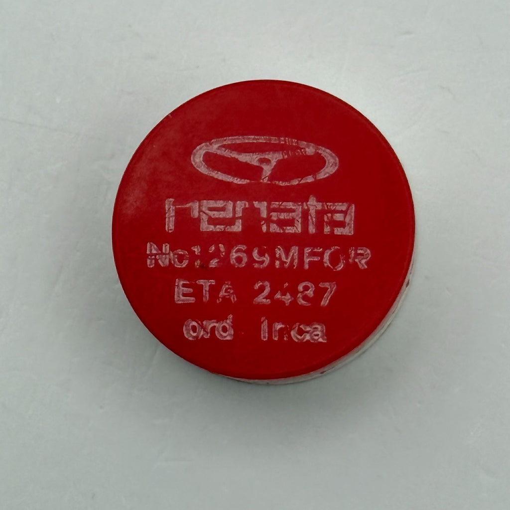 ETA 2487 Balance Wheel Complete And Spring Renata 1269 Watch Movement Parts NOS