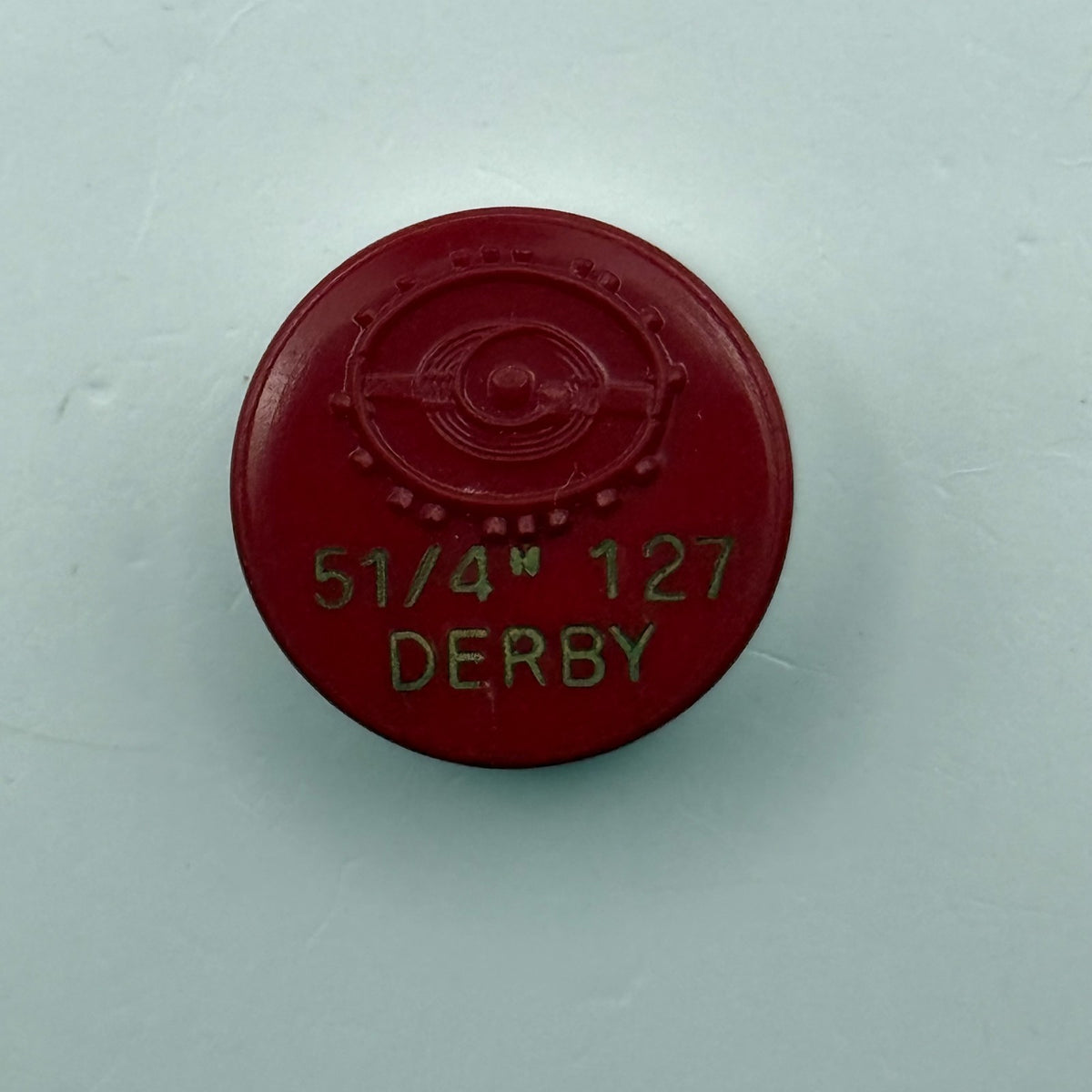 Derby 127 Balance Wheel Complete And Spring 5¼’’’ Watch Movement Parts NOS