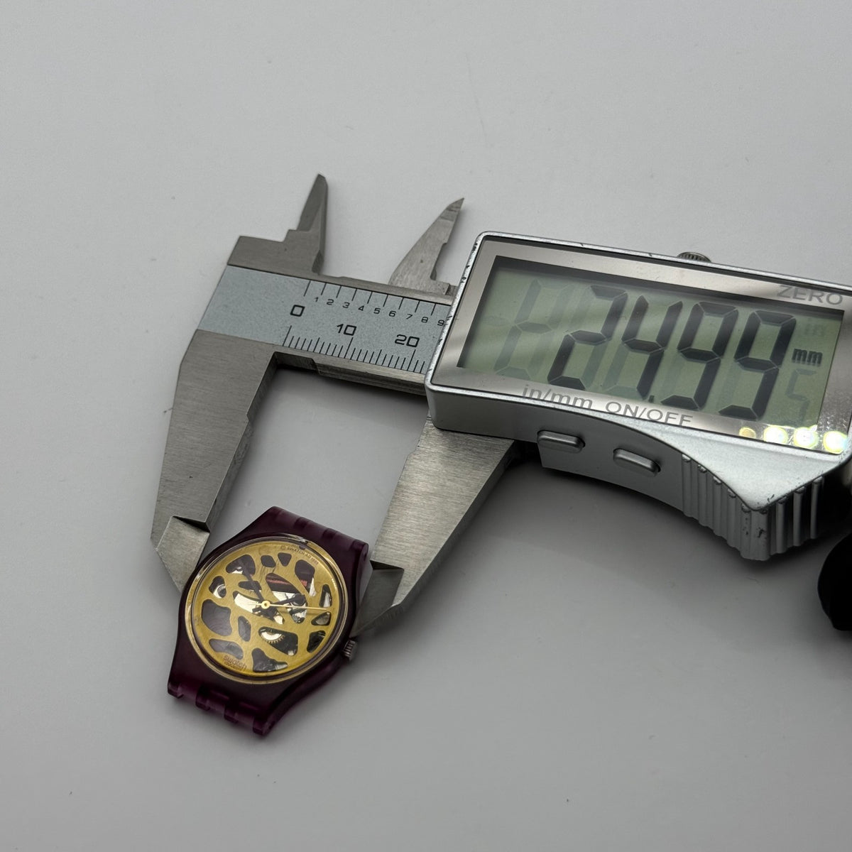 Vintage Swatch Lady Watch LR109 Beaujolais 1989 ETA Quartz Swiss 25mm Parts 