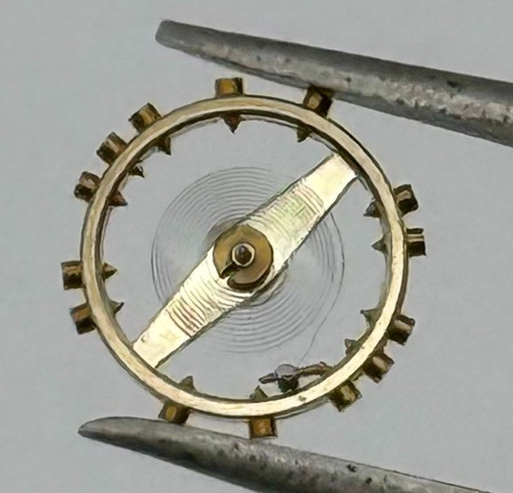 AS 976 1012 Balance Wheel Complete And Spring Renata 532 M Watch Movement Parts