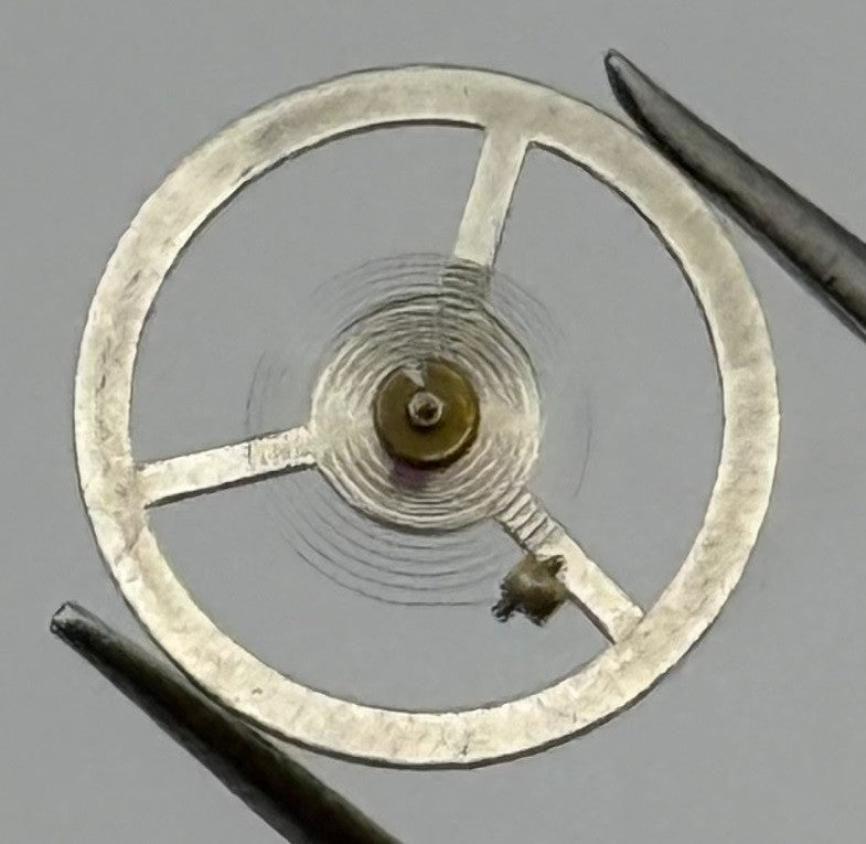 Smith 102 TY SP Balance Wheel Complete And Spring 10½’’’ 1250 Watch Movement
