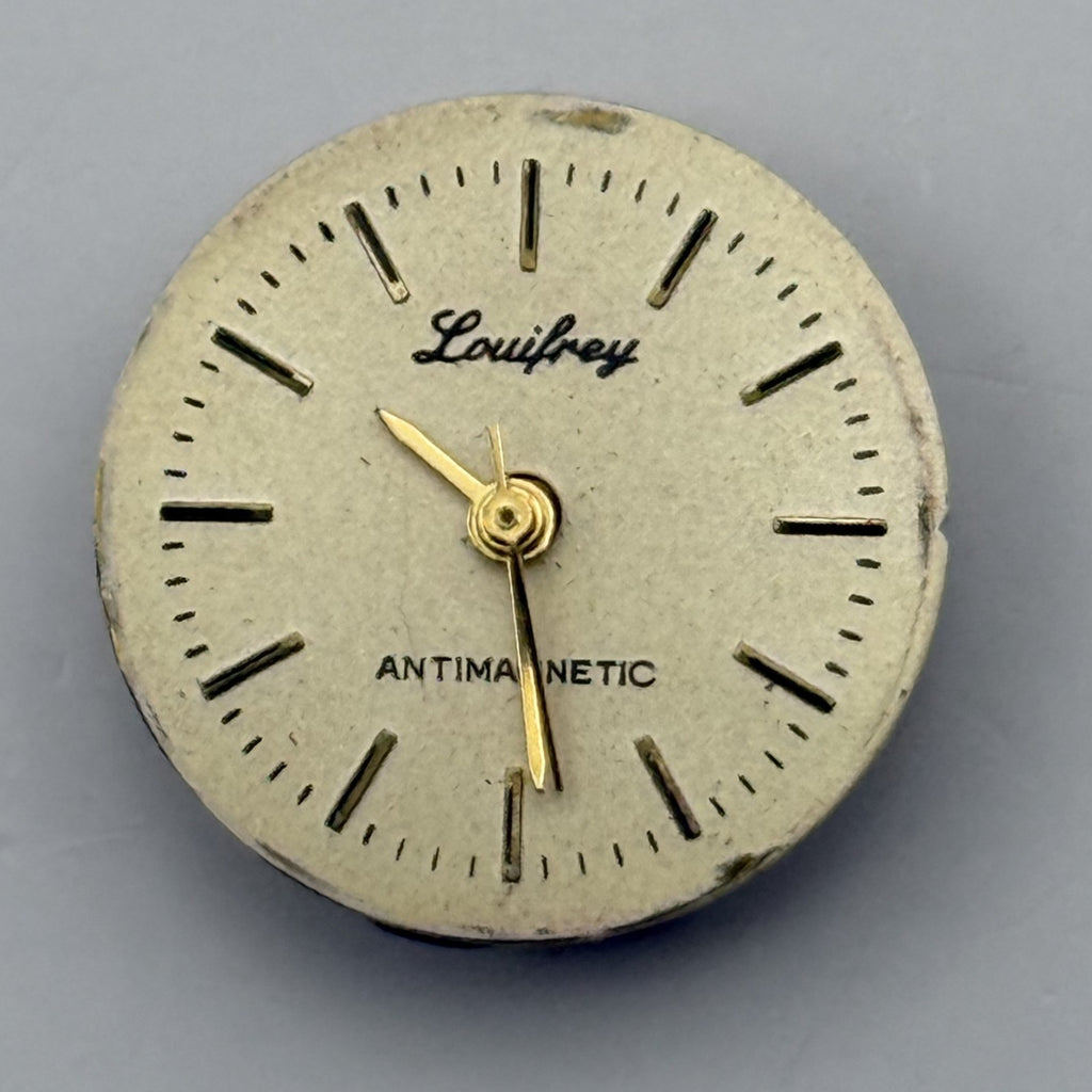 Louifrey  Watch Movement No Jewel Unadjustment Manual Wind Parts Repair 15.1mm