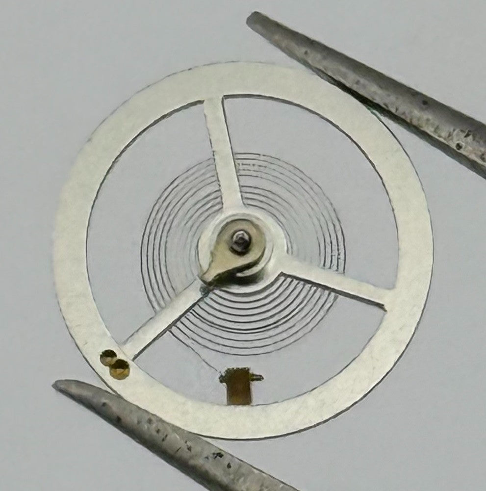Desa 320 Balance Wheel Complete And Spring Renata 1607 Watch Movement Parts NOS