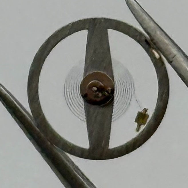 RL 8013 Balance Wheel Complete And Spring 8¾’’’ 5000 /2 Watch Movement Parts NOS