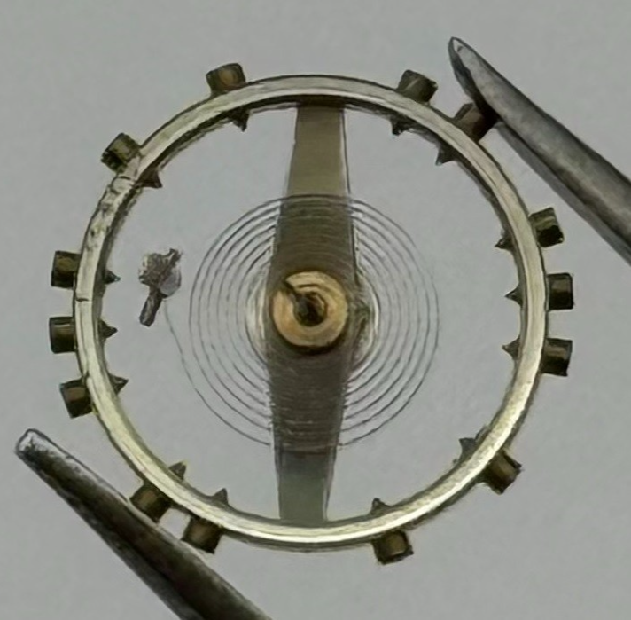 FEF 270 Balance Wheel Complete And Spring 5¼’’’ Renata 173 Watch Movement Parts